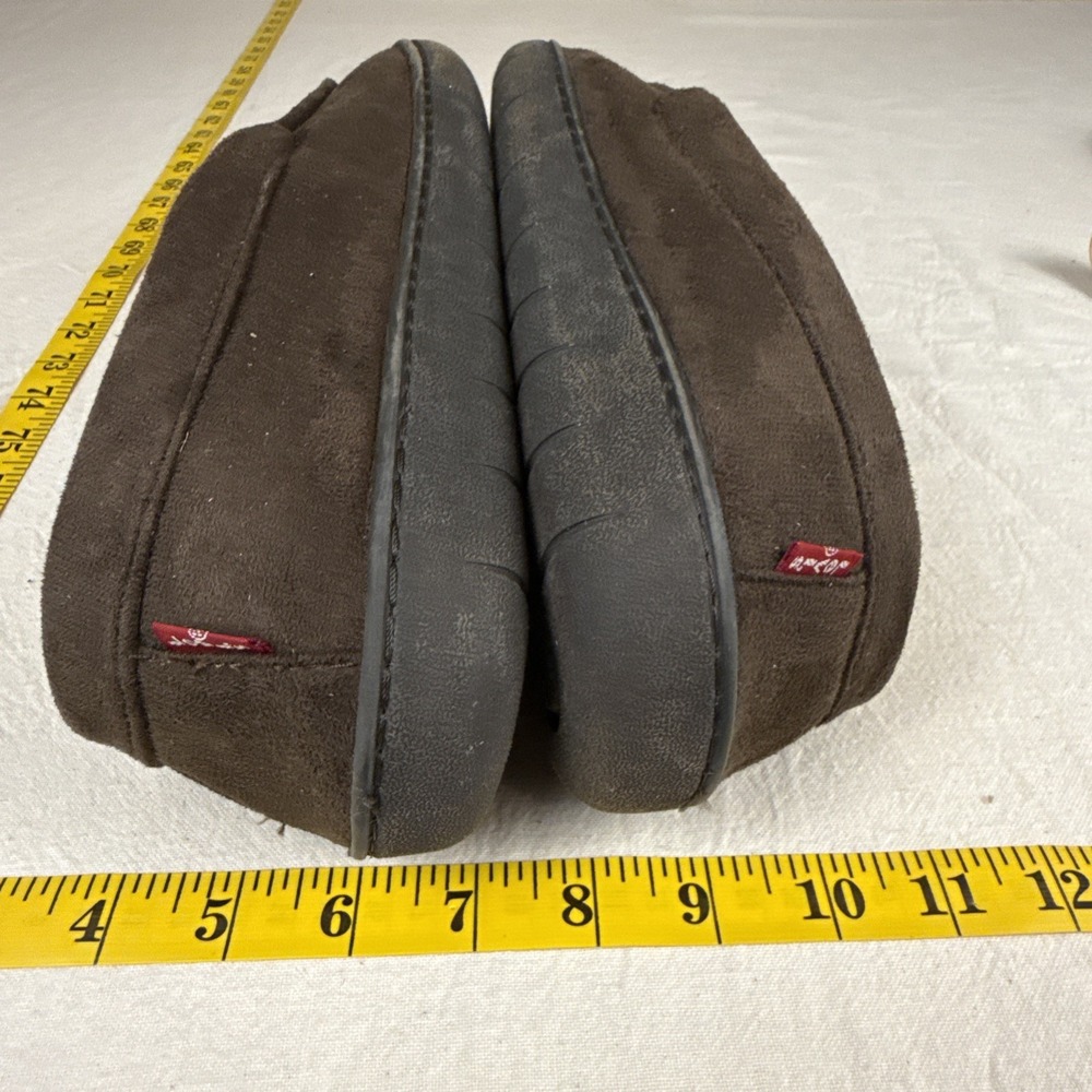 Levi's Mens Brown Slippers LG 9.5-10.5 Relaxed Comfort Indoor/Outdoor Old Money - Picture 10 of 12